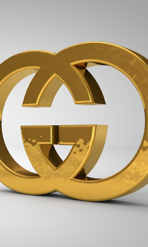 Screenshot №1 pro téma Gucci Logo 480x800