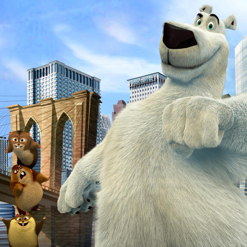 Norm Of The North Bear wallpaper 1024x1024