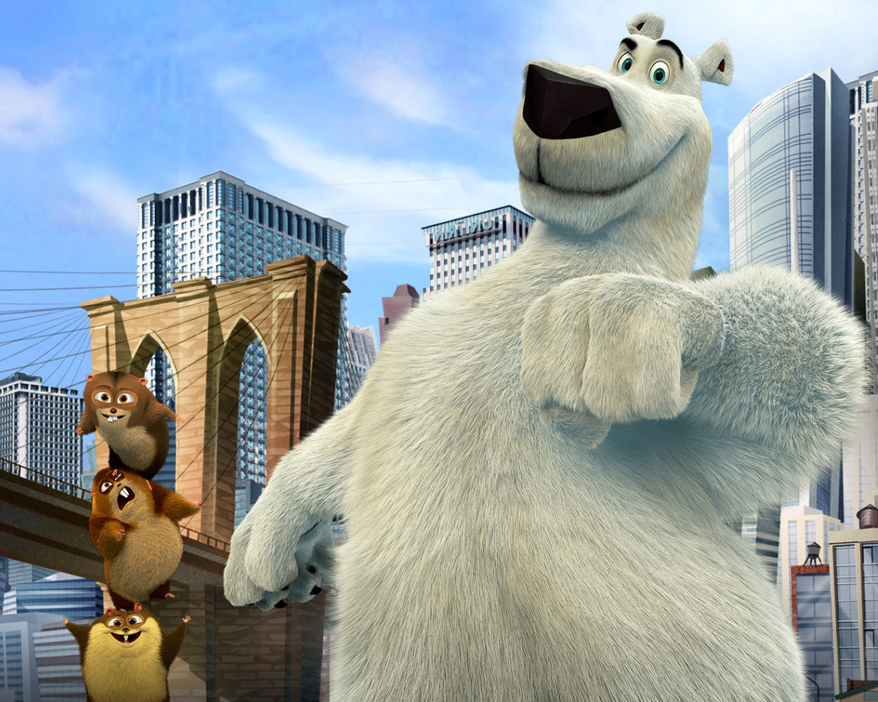 Norm Of The North Bear wallpaper 1280x1024
