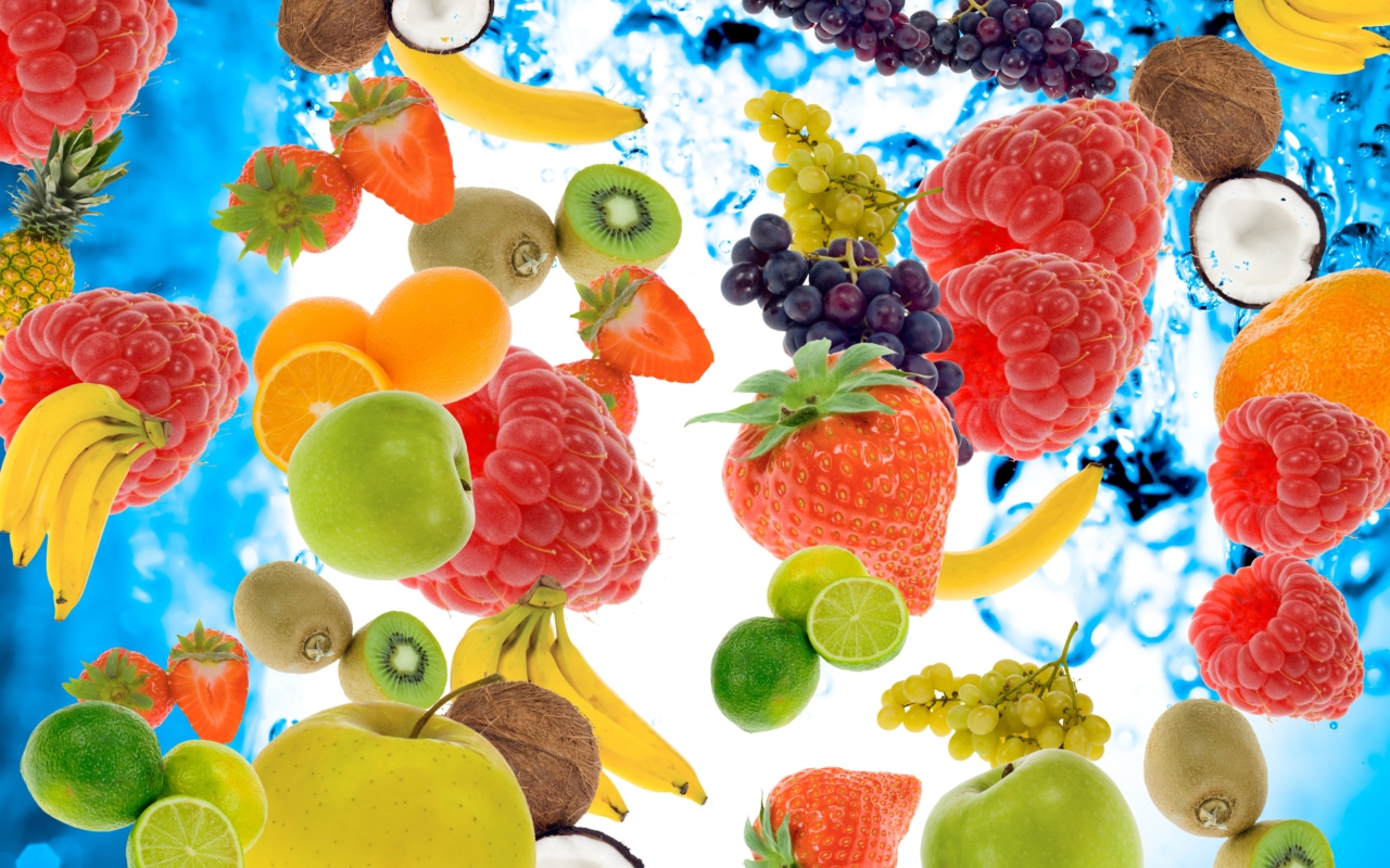Berries And Fruits wallpaper 1280x800
