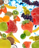 Fondo de pantalla Berries And Fruits 128x160