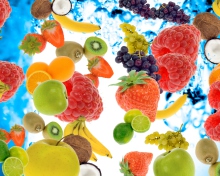 Berries And Fruits wallpaper 220x176