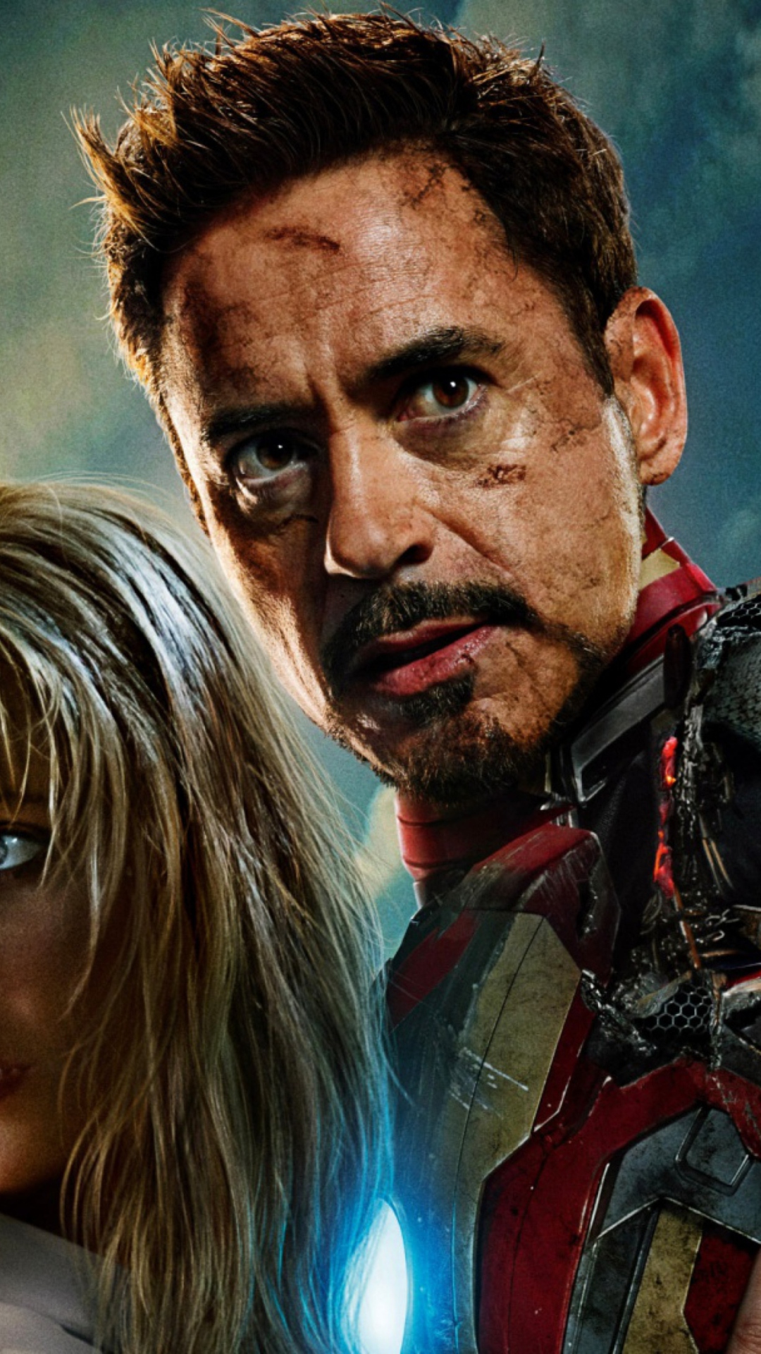 Iron Man 3 Tony Stark Pepper Potts wallpaper 1080x1920