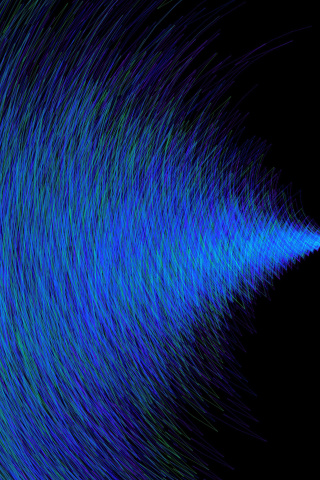 Screenshot №1 pro téma Blue stripes 320x480