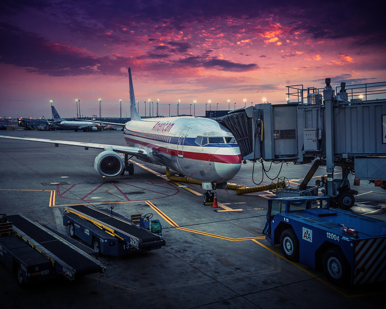 Sfondi American Airlines Boeing 1280x1024