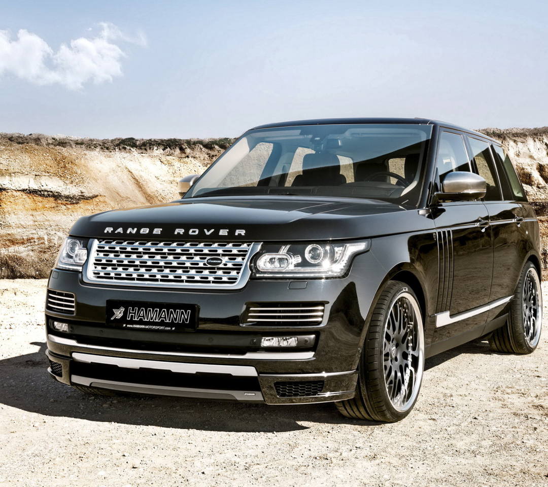 Das Land Rover Range Rover Black Wallpaper 1080x960
