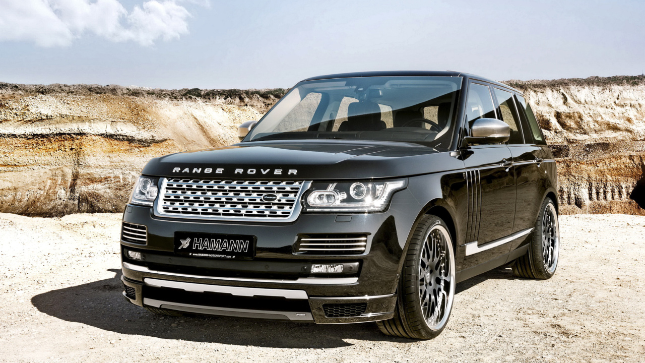 Das Land Rover Range Rover Black Wallpaper 1280x720
