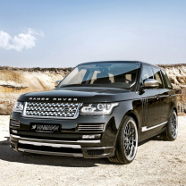 Das Land Rover Range Rover Black Wallpaper 208x208