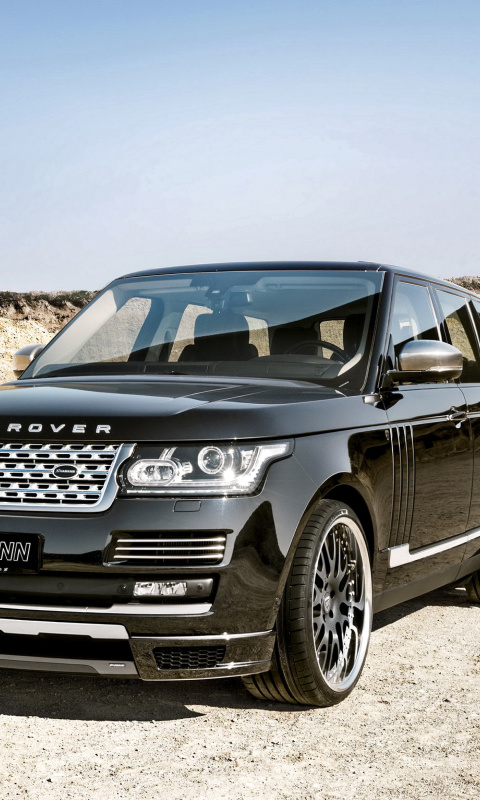 Land Rover Range Rover Black screenshot #1 480x800