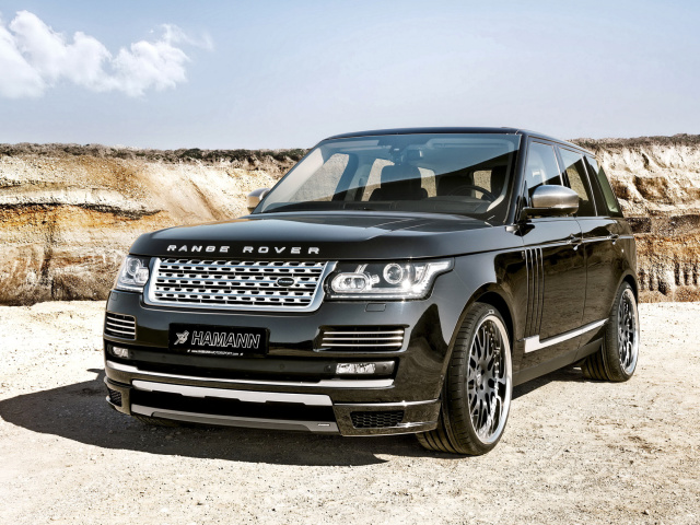 Fondo de pantalla Land Rover Range Rover Black 640x480