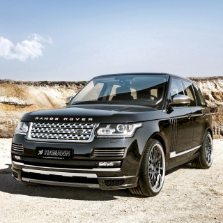 Land Rover Range Rover Black - Fondos de pantalla gratis para 128x128