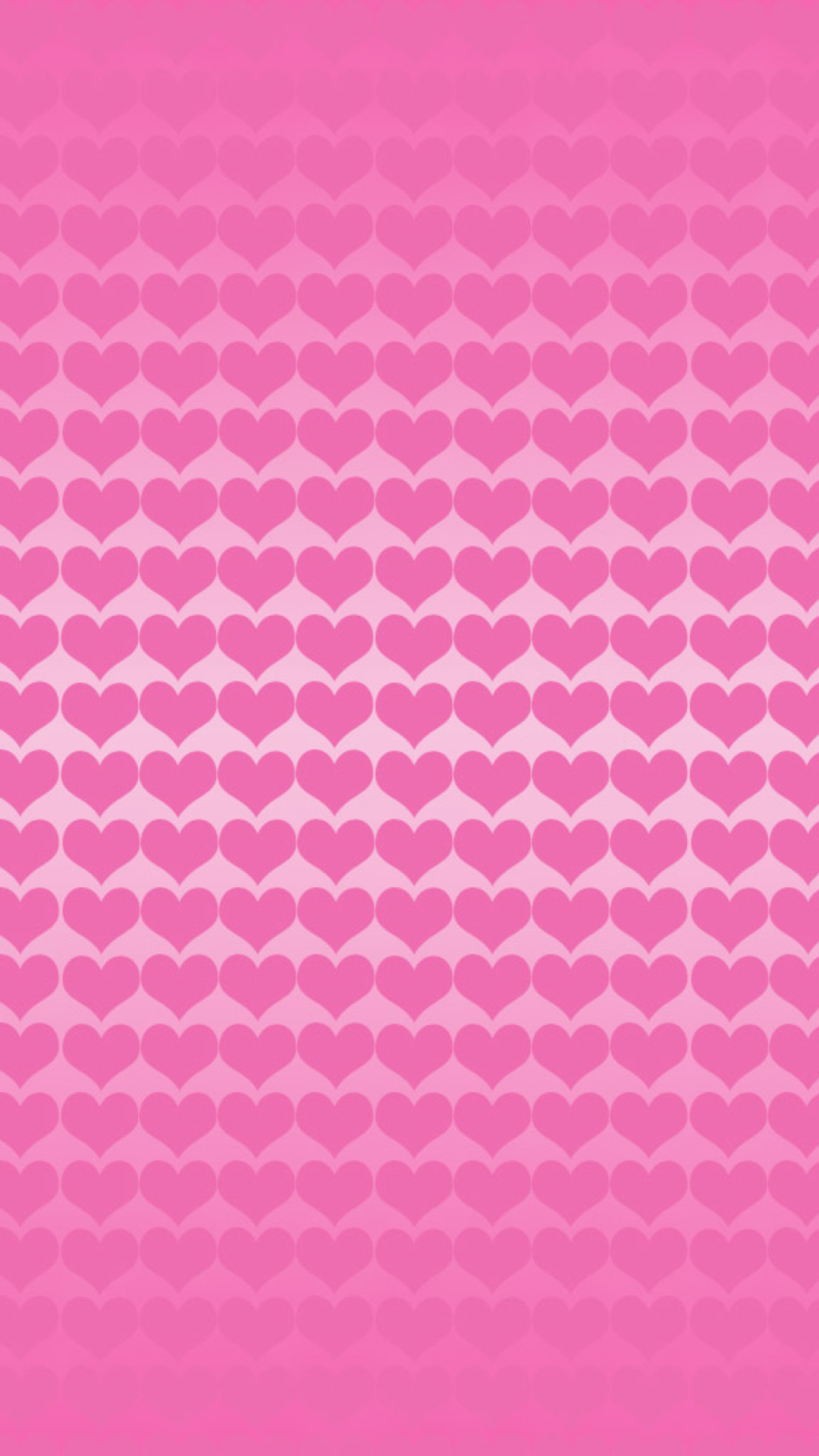 Обои Cute Pink Designs Hearts 1080x1920