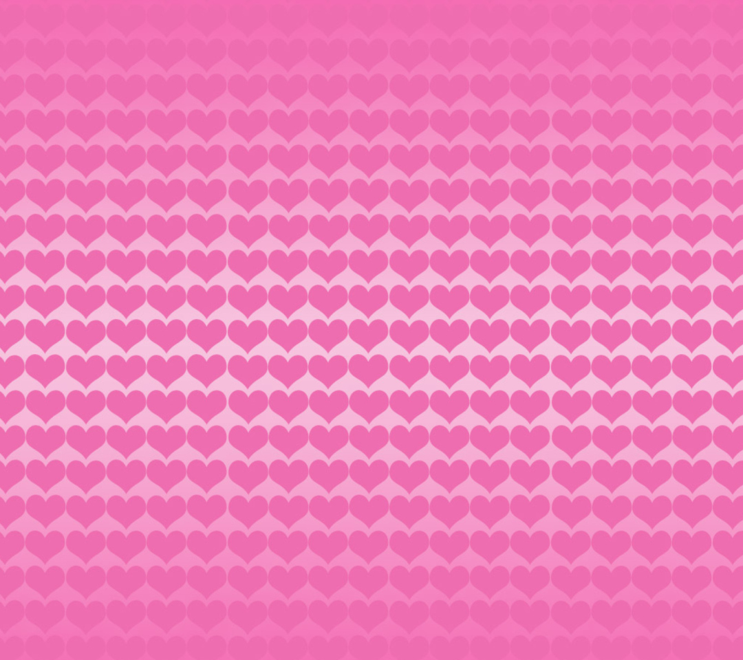 Das Cute Pink Designs Hearts Wallpaper 1080x960