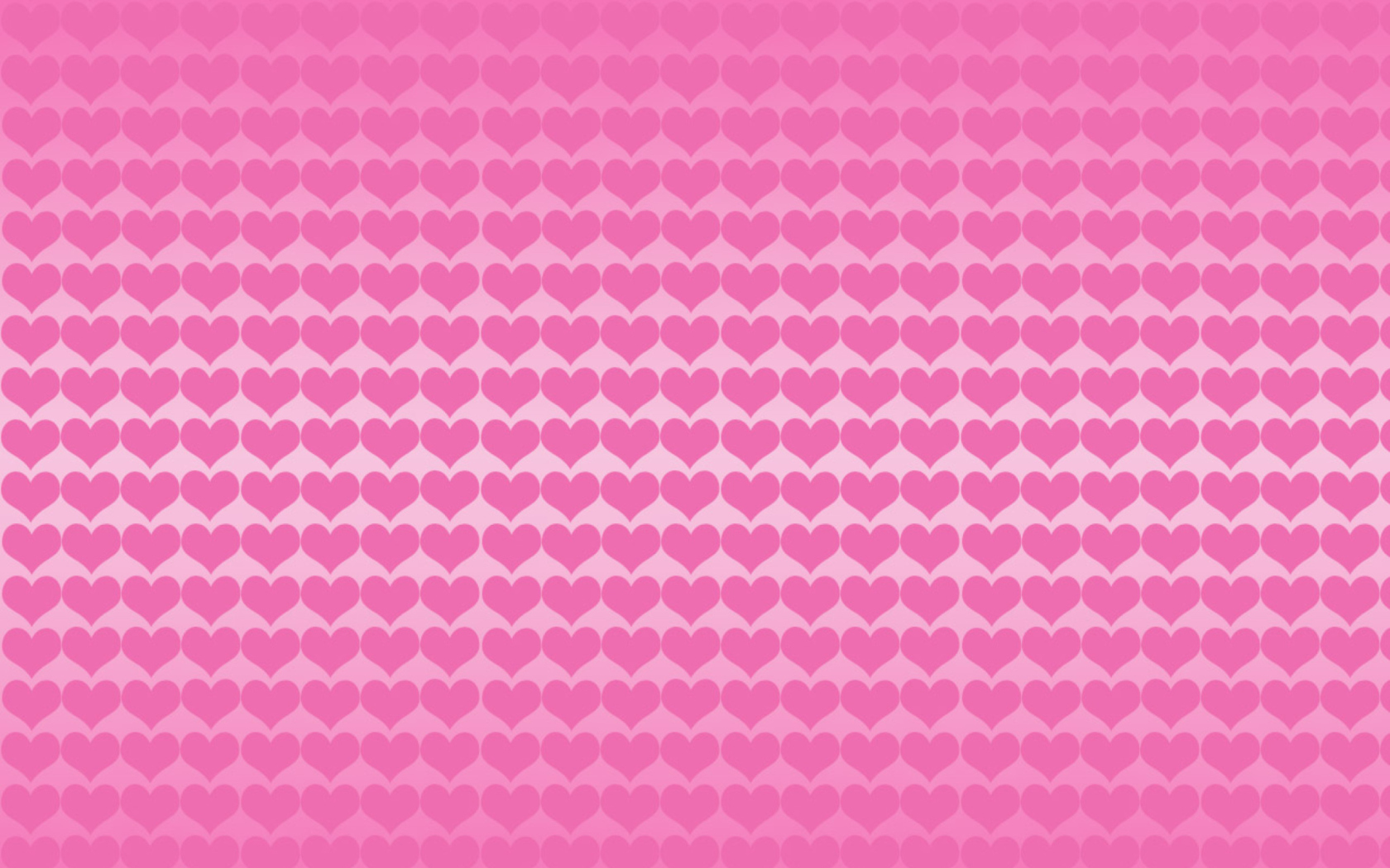 Sfondi Cute Pink Designs Hearts 1680x1050