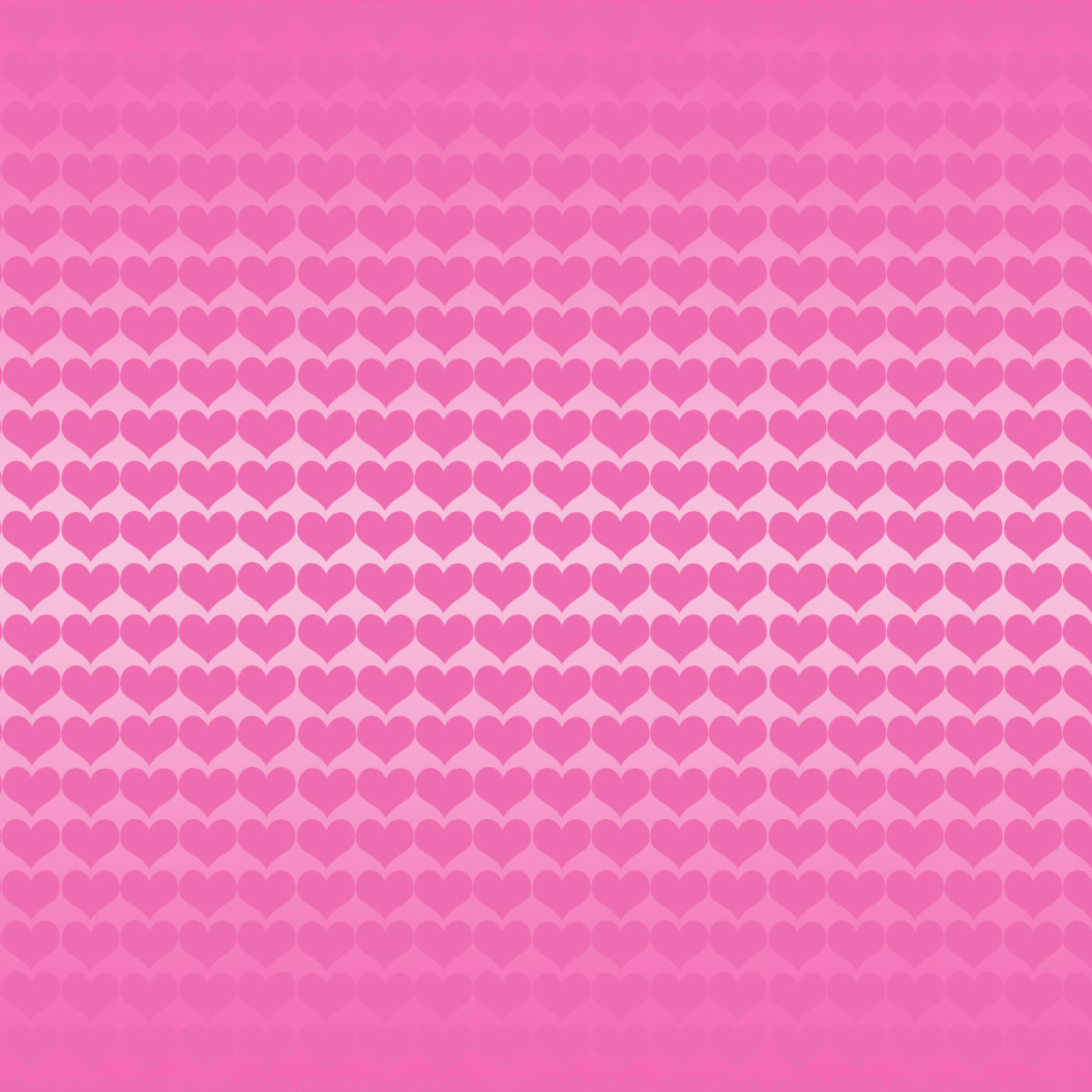 Обои Cute Pink Designs Hearts 2048x2048