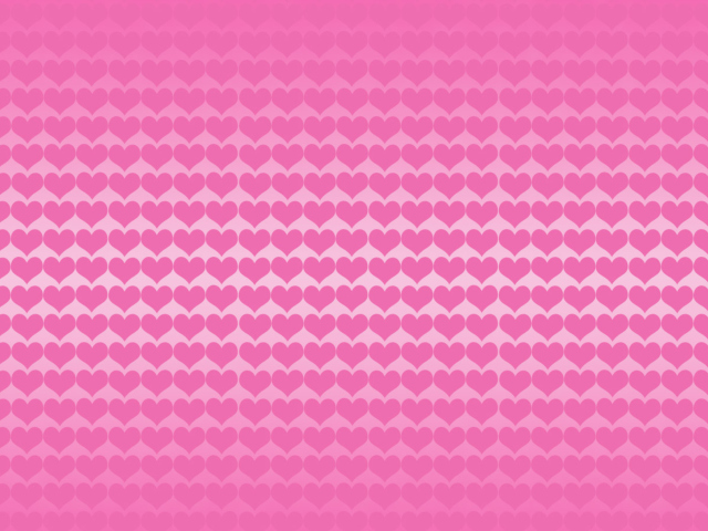 Cute Pink Designs Hearts wallpaper 640x480