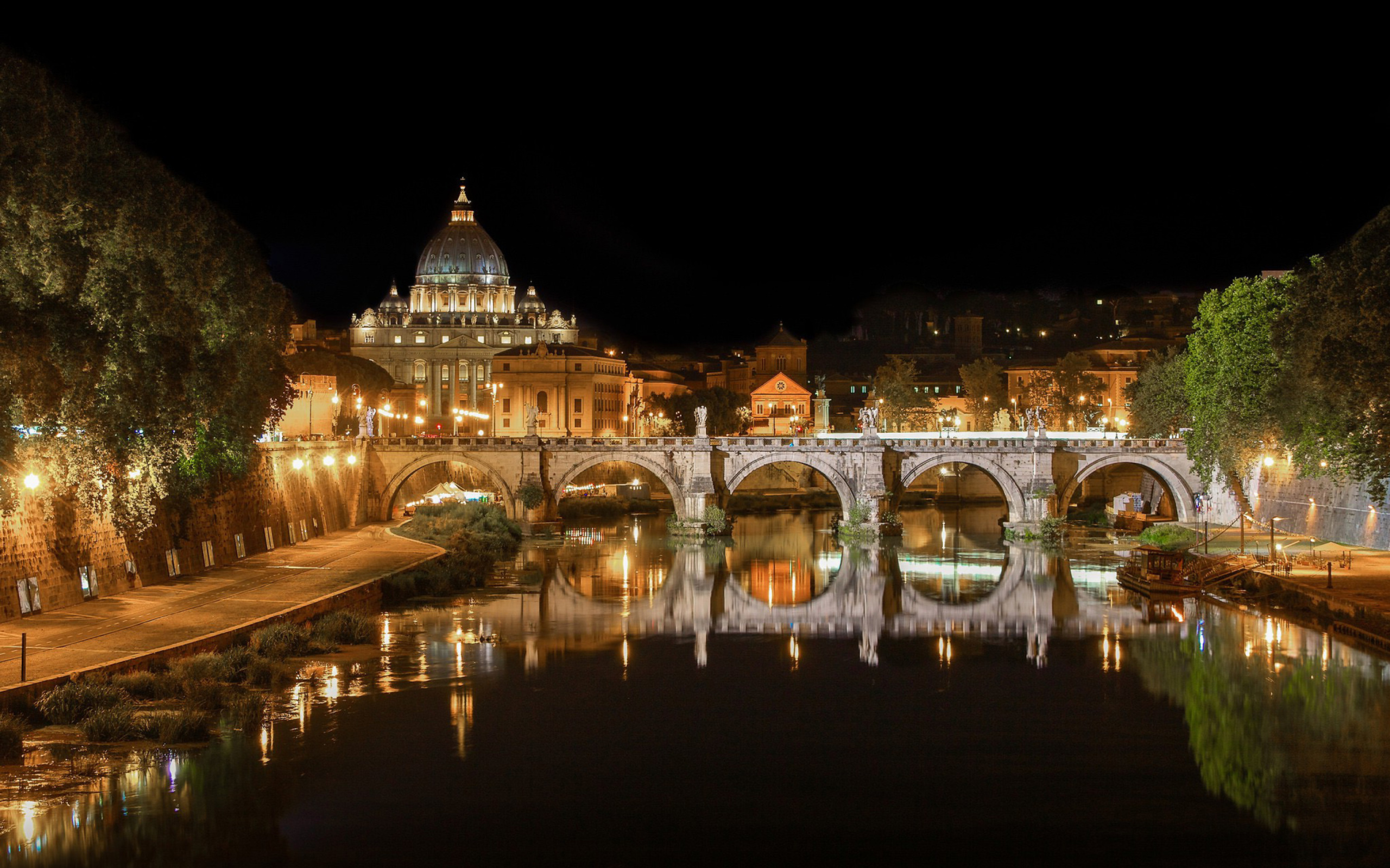 Screenshot №1 pro téma St Peters Square, Vatican City 2560x1600