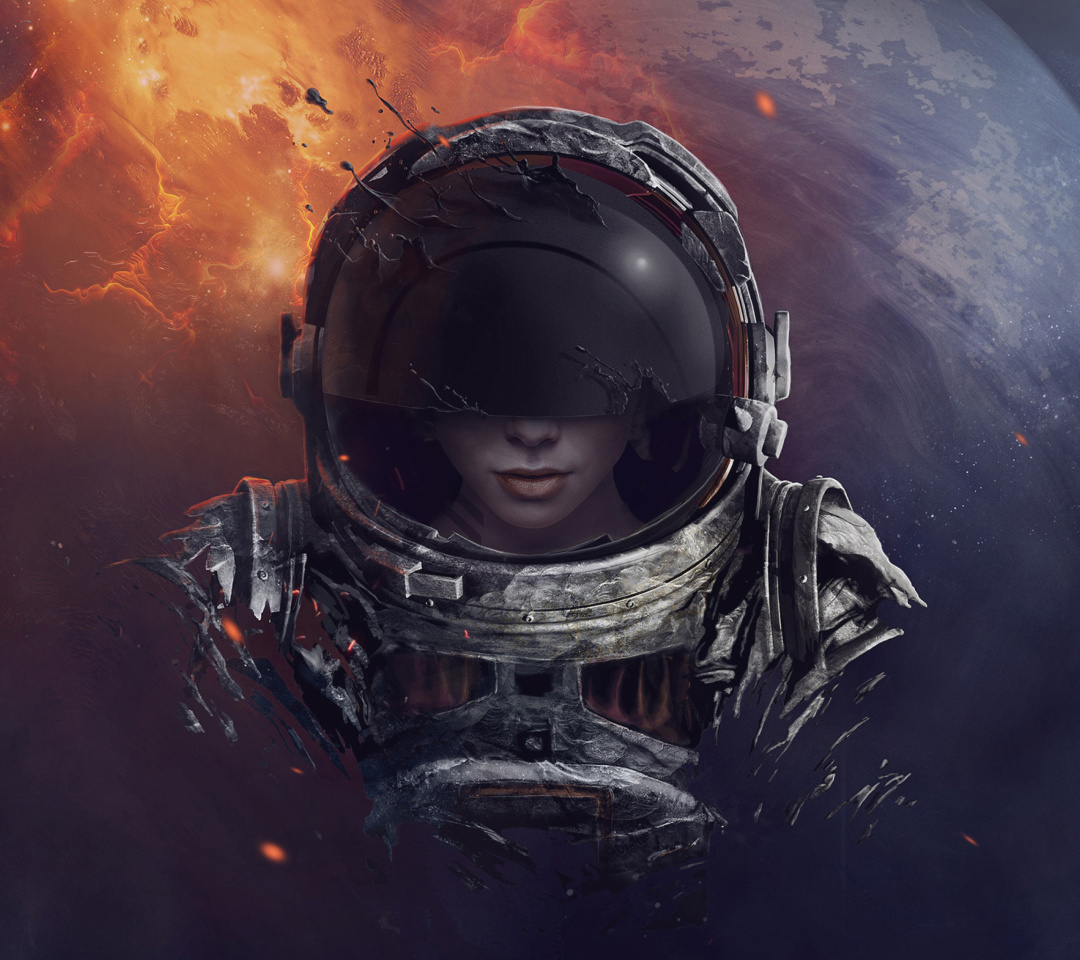 Fondo de pantalla Women in Space 1080x960