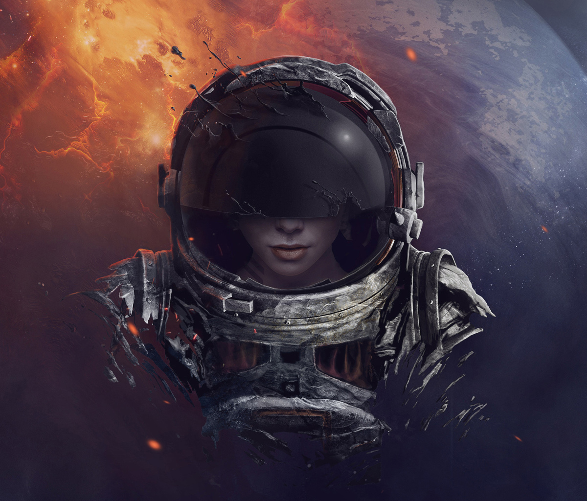 Sfondi Women in Space 1200x1024
