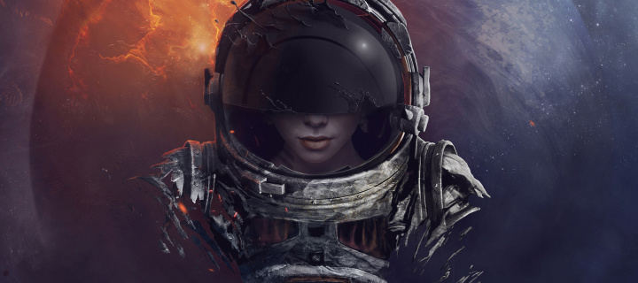 Sfondi Women in Space 720x320