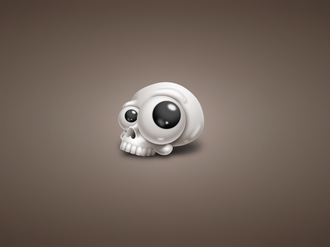 Fondo de pantalla Funny Skull 1280x960