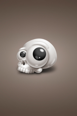 Sfondi Funny Skull 320x480