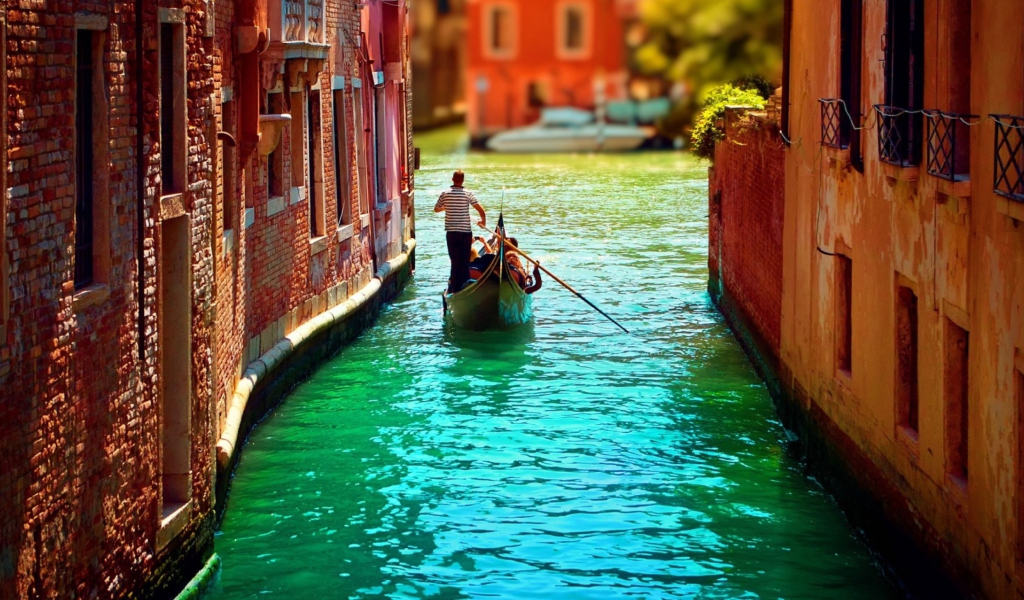Das Beautiful Venice Wallpaper 1024x600