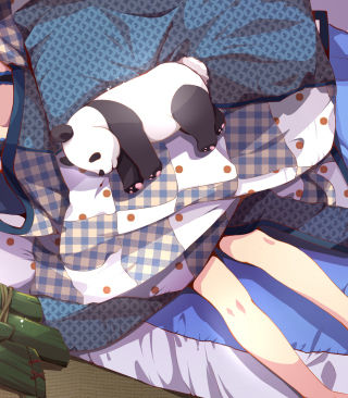 Sleeping Panda Picture for 768x1280