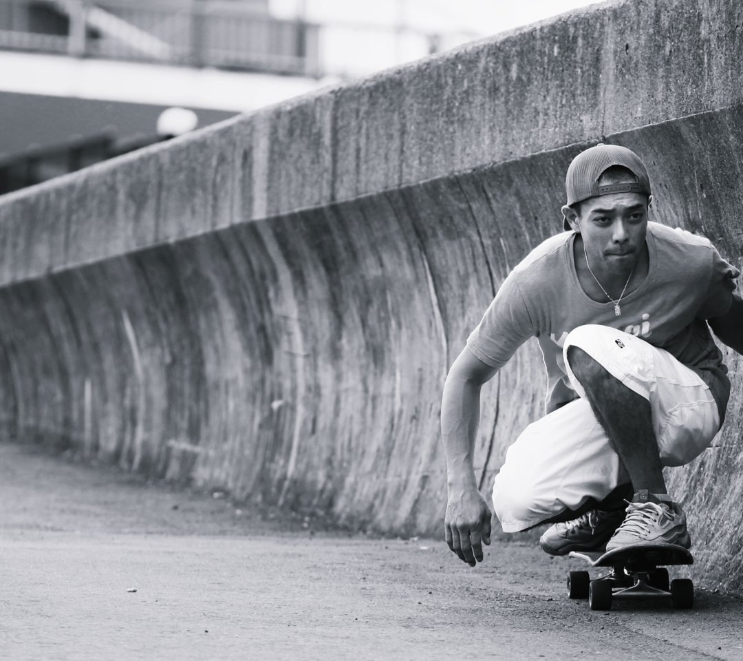 Fondo de pantalla Skating Boy 1080x960