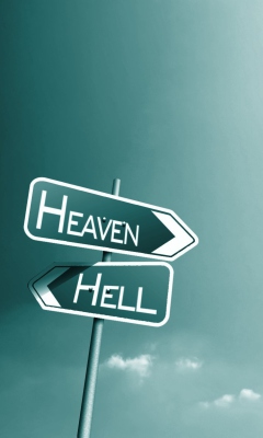 Das Heaven Hell Wallpaper 240x400