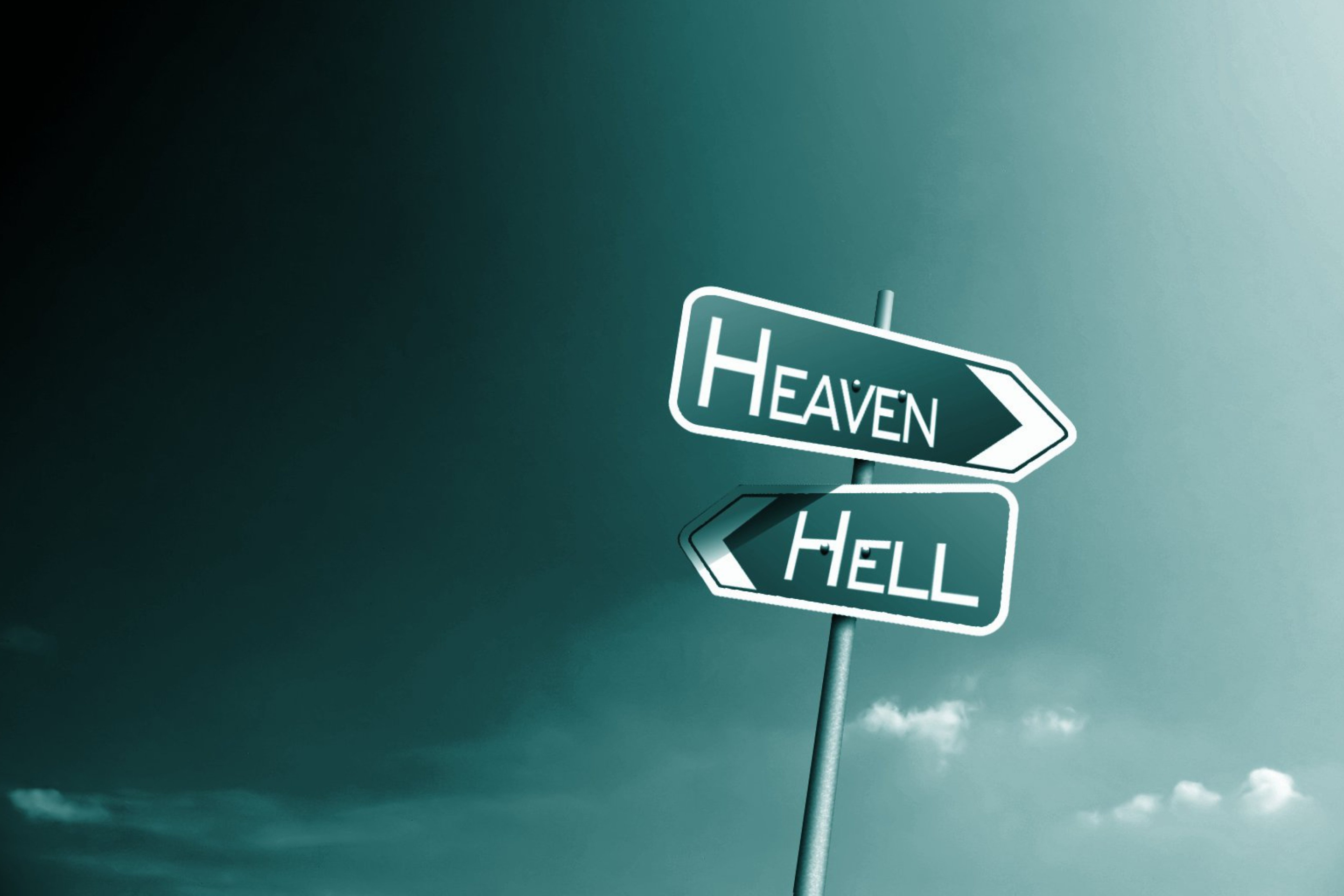 Fondo de pantalla Heaven Hell 2880x1920