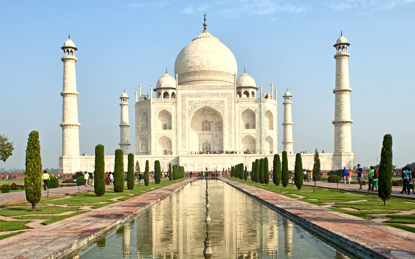 Fondo de pantalla Taj Mahal 1440x900