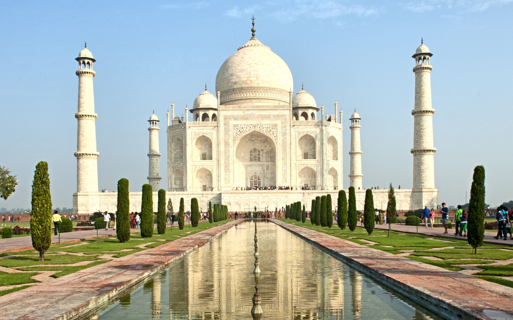 Taj Mahal wallpaper 1680x1050
