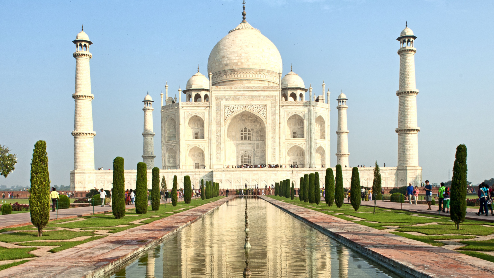 Das Taj Mahal Wallpaper 1920x1080