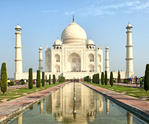 Das Taj Mahal Wallpaper 480x400