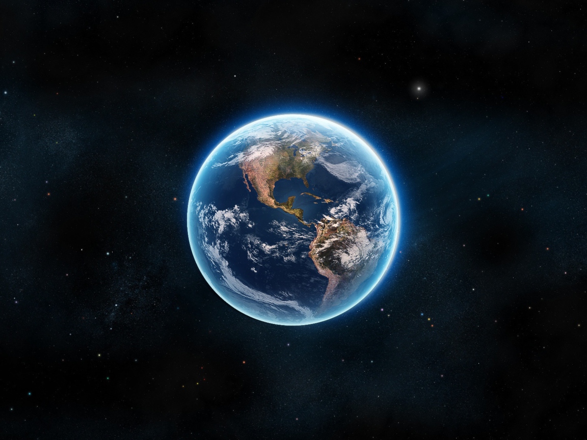 Blue Earth wallpaper 1152x864