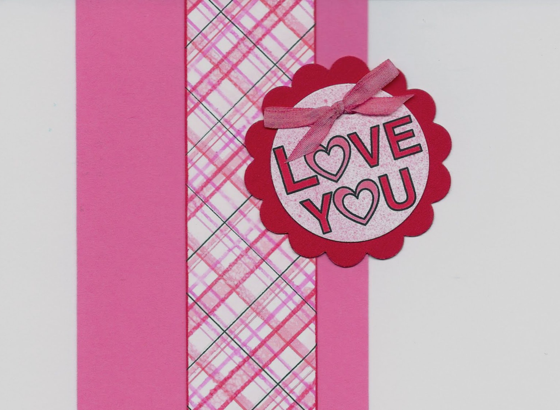 Das I Love You Pink Wallpaper 1920x1408