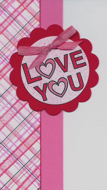I Love You Pink wallpaper 360x640