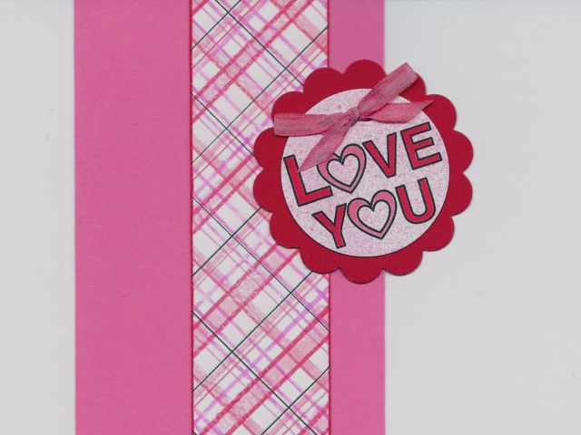 Das I Love You Pink Wallpaper 640x480