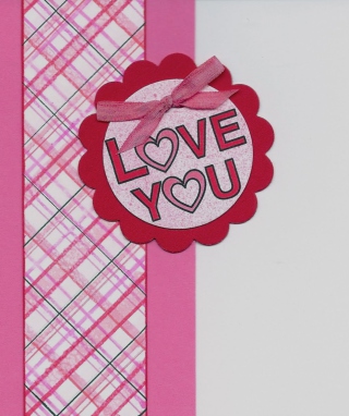 I Love You Pink - Obrázkek zdarma pro 640x1136