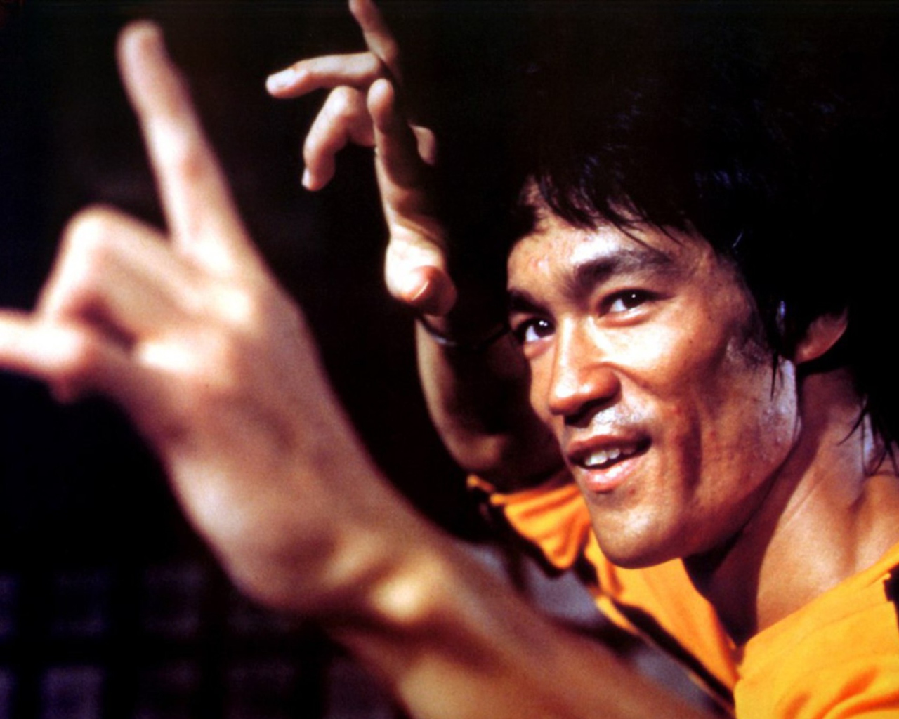 Fondo de pantalla Bruce Lee 1280x1024