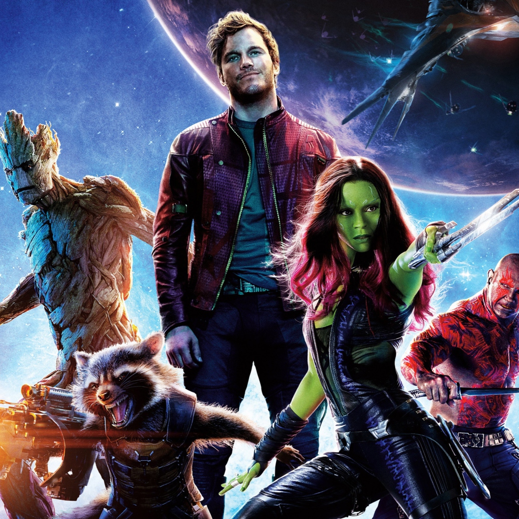 Das 2014 Guardians Of The Galaxy Wallpaper 1024x1024