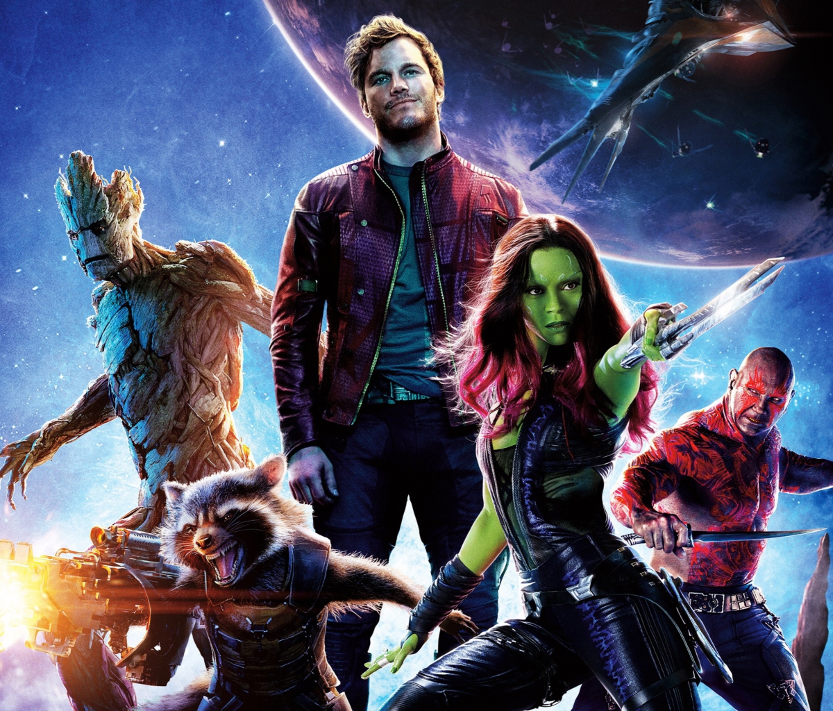 Das 2014 Guardians Of The Galaxy Wallpaper 1200x1024