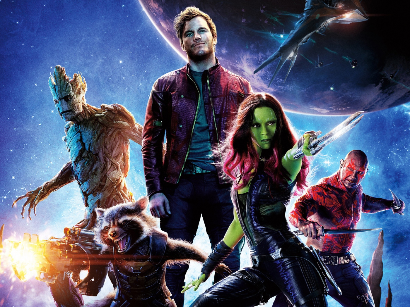 Fondo de pantalla 2014 Guardians Of The Galaxy 1400x1050