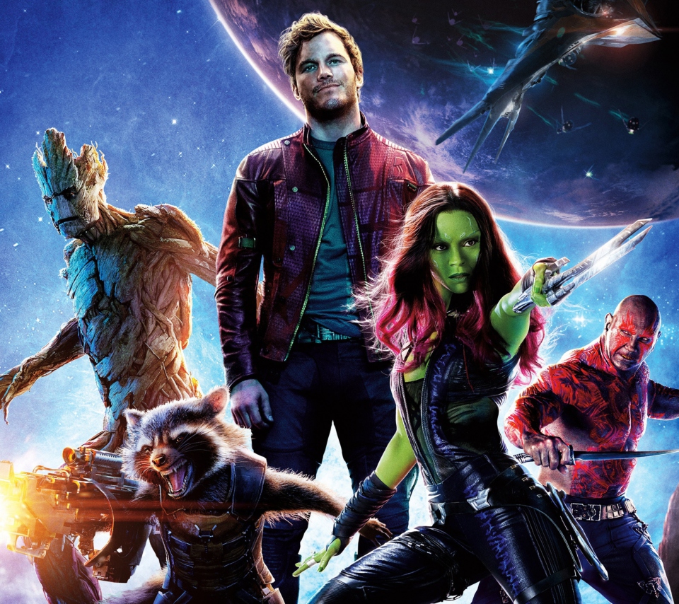 Das 2014 Guardians Of The Galaxy Wallpaper 960x854