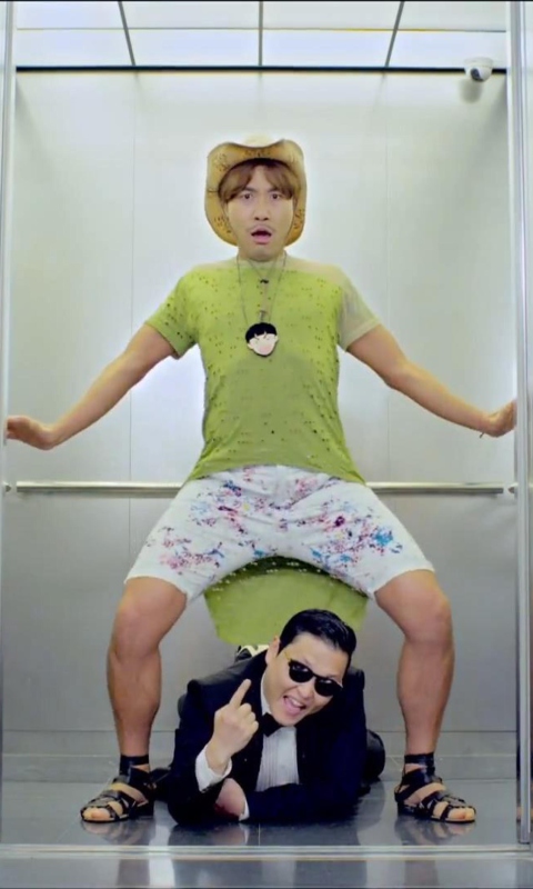 Gangnam Style Dance wallpaper 480x800