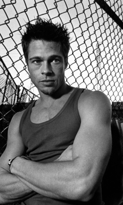 Fondo de pantalla Brad Pitt 240x400