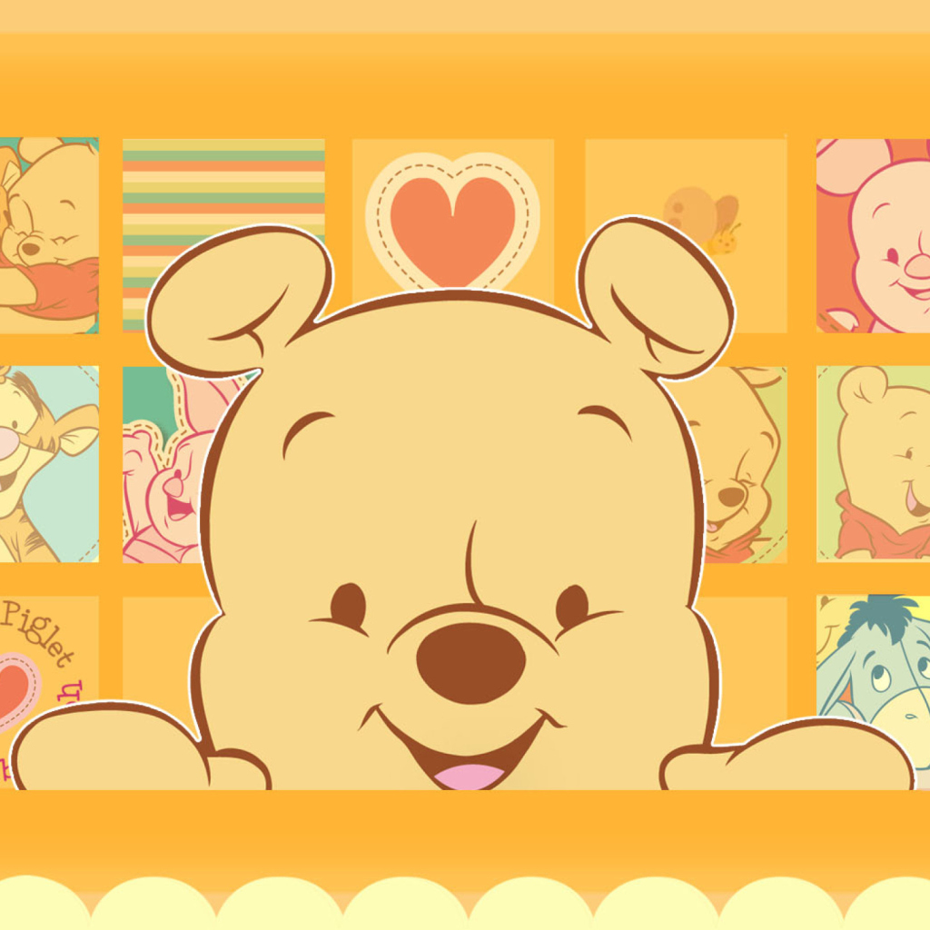 Das Winnie Wallpaper 1024x1024