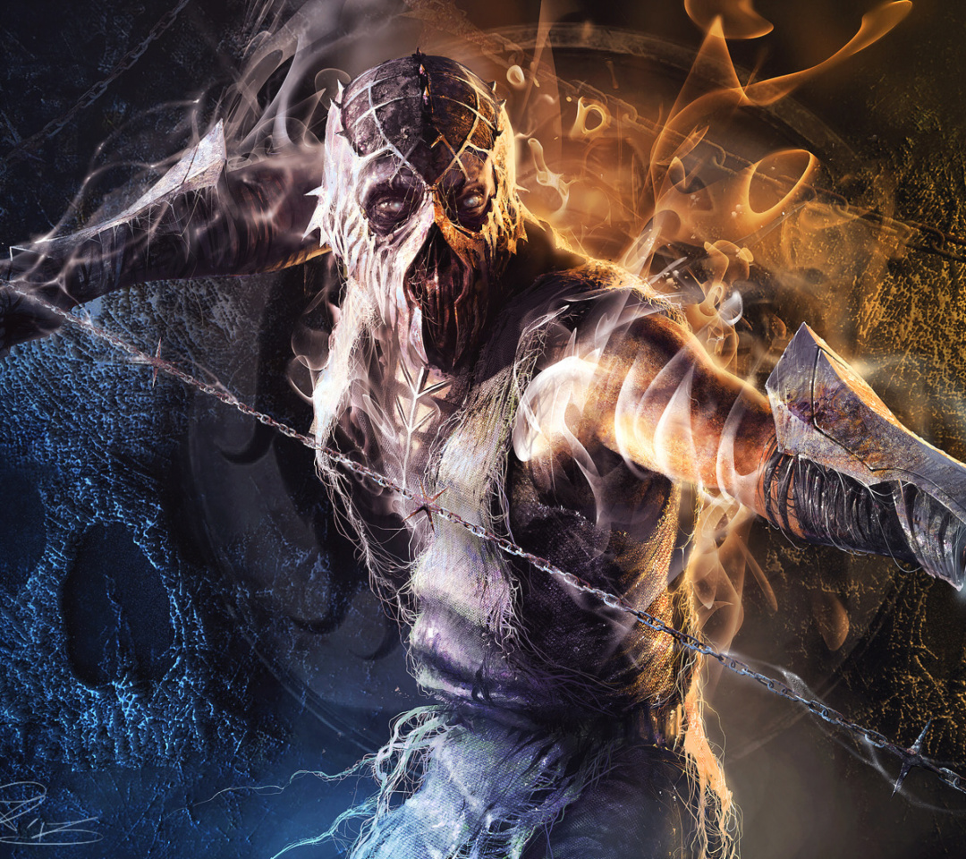 Обои Krypt Demon in Mortal Kombat 1080x960