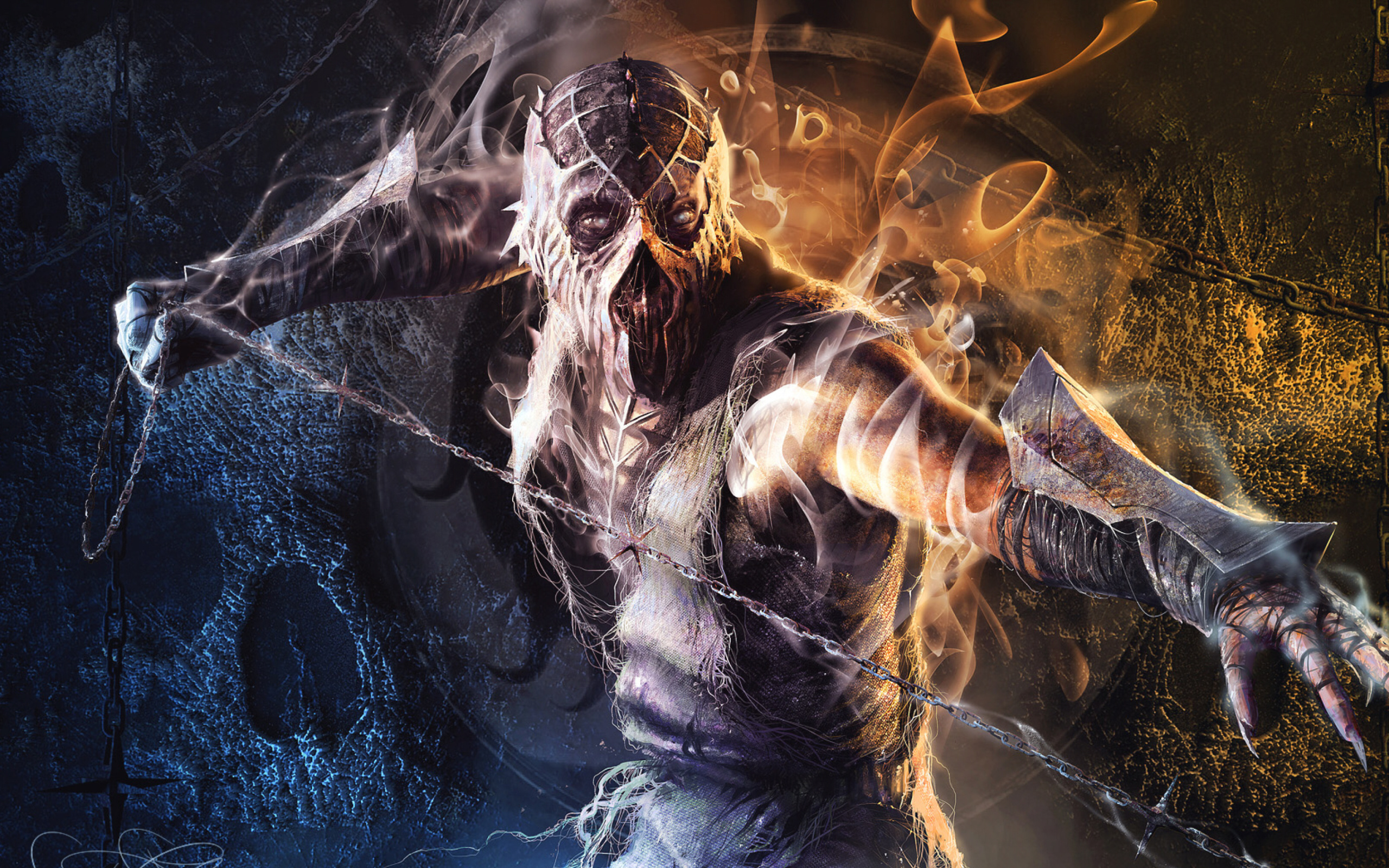 Krypt Demon in Mortal Kombat wallpaper 2560x1600